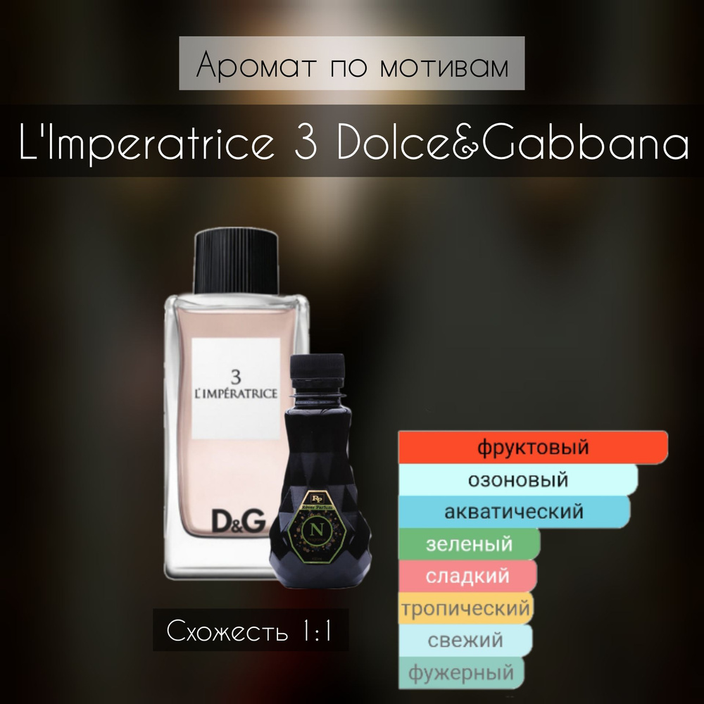 Rever Parfum Аромат по мотивам L'Imperatrice 3 Императрица 1:1 Наливная парфюмерия 50 мл  #1
