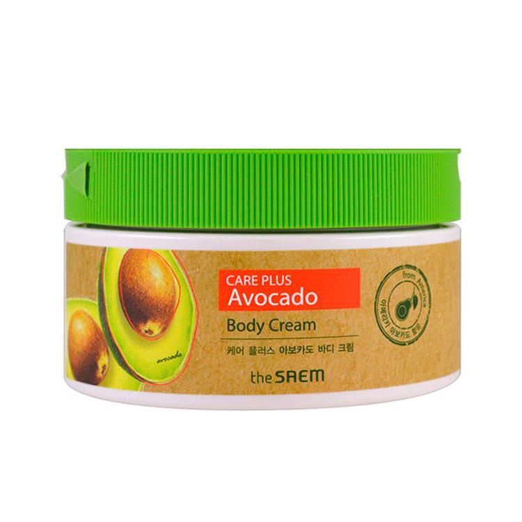Крем для тела с экстрактом авокадо Care Plus Avocado Body Cream, Saem, 300 мл  #1