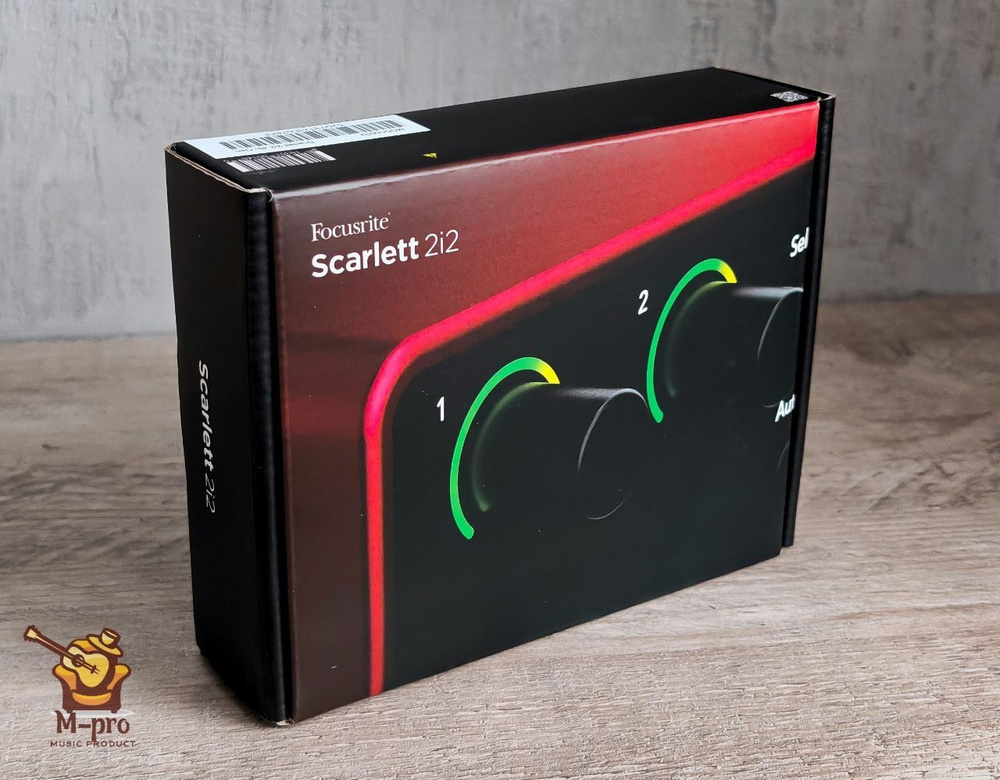 Focusrite Scarlett 2i2 4rd Gen USB звуковая карта #1