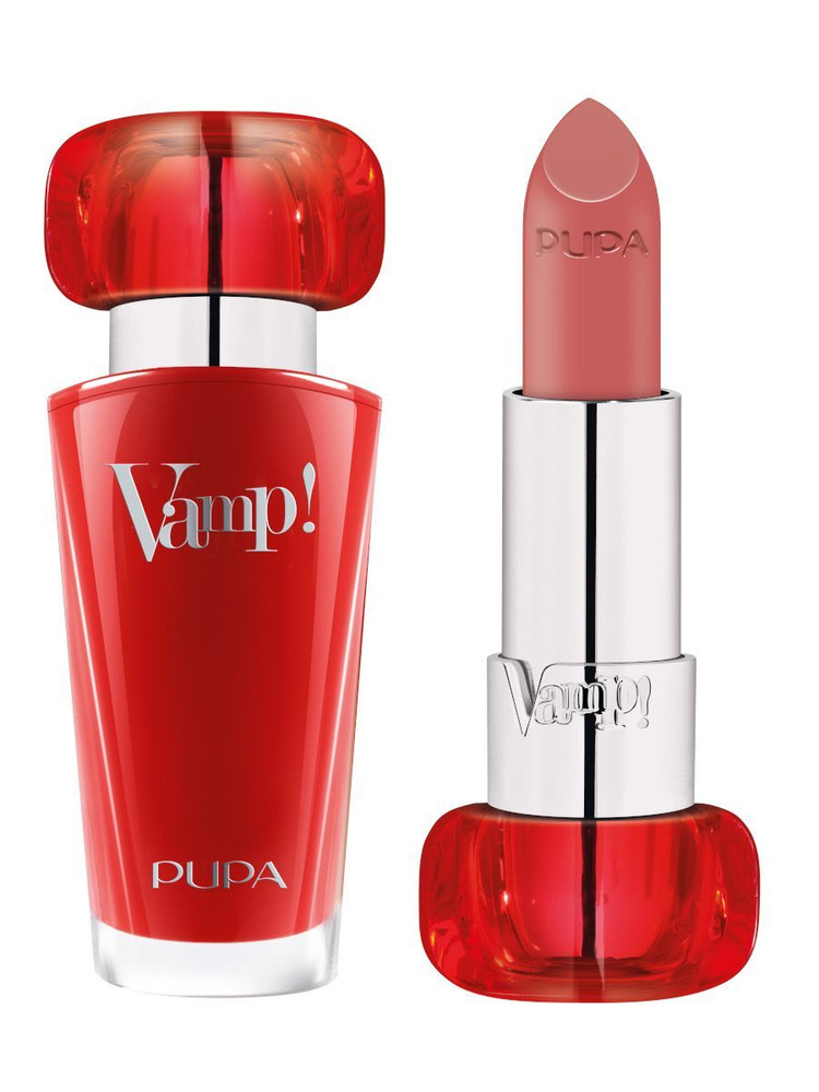 Pupa Губная помада Vamp! Lipstick, 206 Величественный розовый, 3.5 г  #1