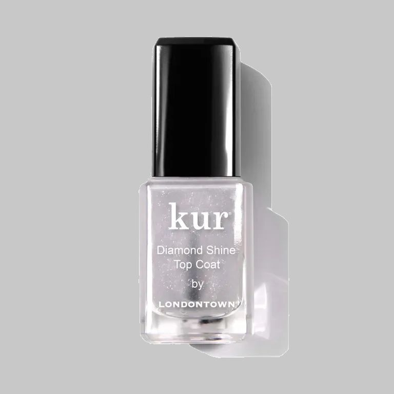 Топ покрытие с шиммером 12 мл/LONDONTOWN kur Diamond Shine Top Coat #1