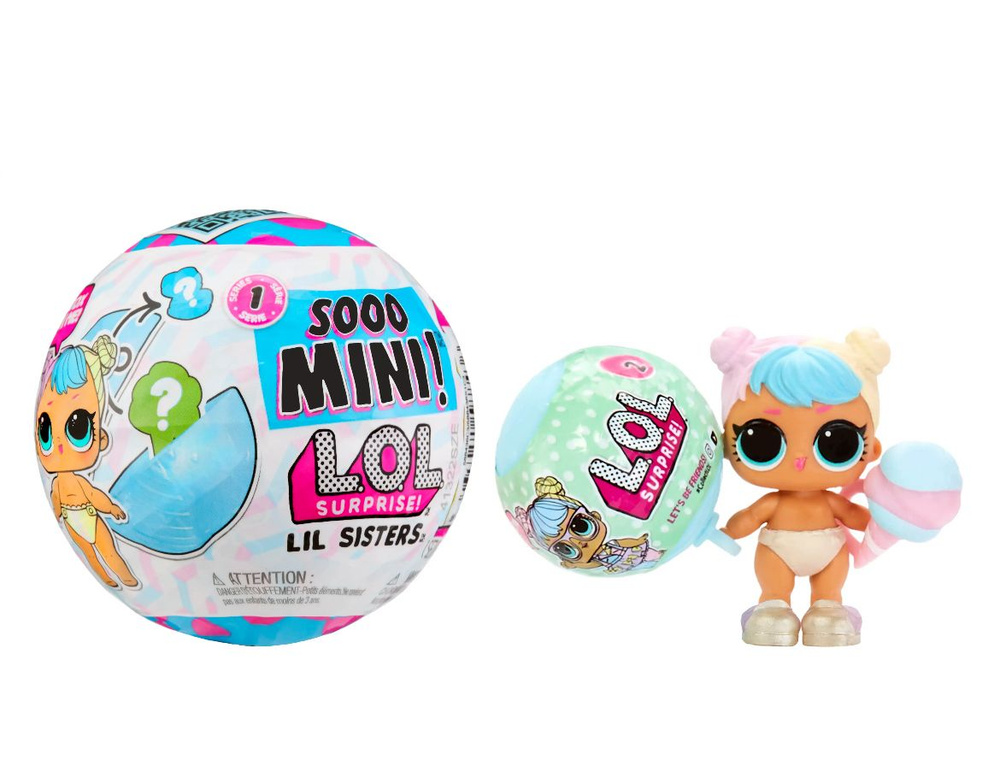 Кукла-сюрприз LOL Surprise Sooo Mini! Lil Sister, 588436 #1