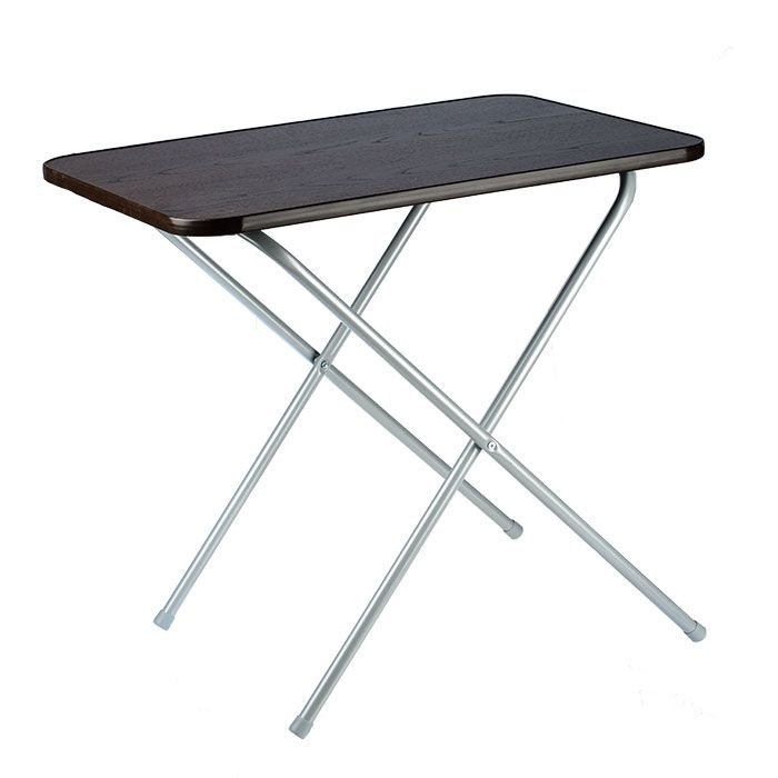 Стол складной Comfort Factor ЛДСП, металлические ножки, 46х68х62 см (АЛТ126)  #1