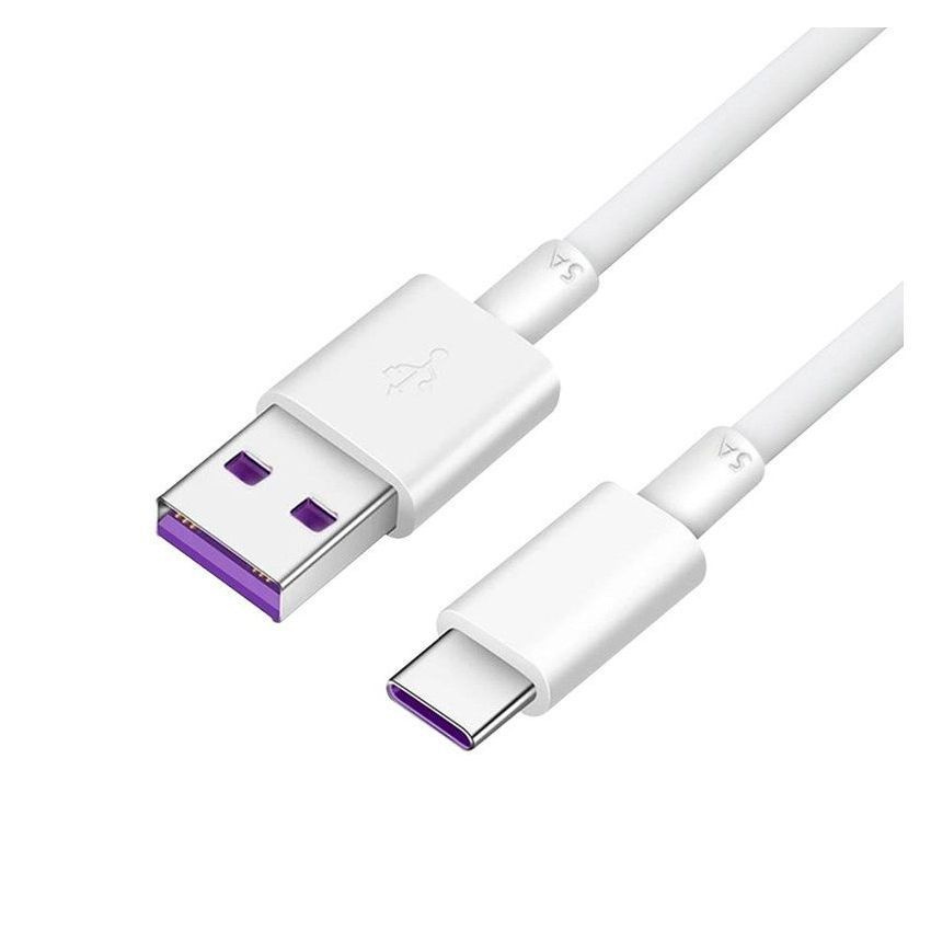 USBTOP Кабель для мобильных устройств USB Type-C/USB 2.0 Type-A, 1 м, белый, фиолетовый  #1