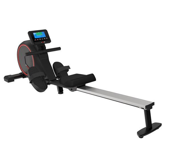 Электромагнитный гребной тренажер UNIXFIT Techno Rower 410E для дома,вертикальное хранение, 16 уровней #1