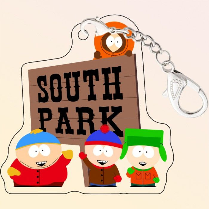 Акриловые брелки South Park #1