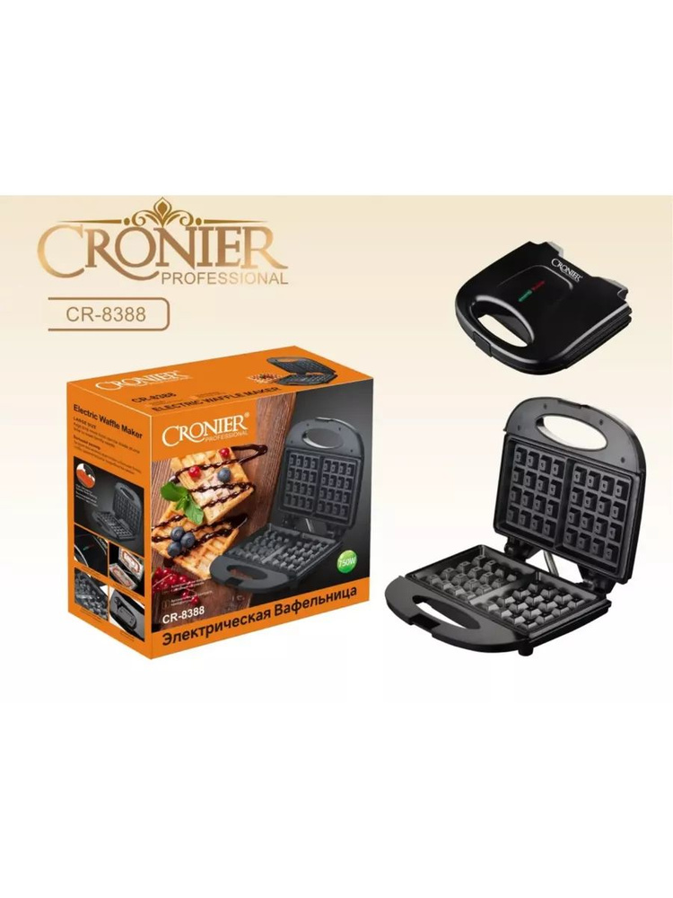 CRONIER Вафельница sp365805 750 Вт #1