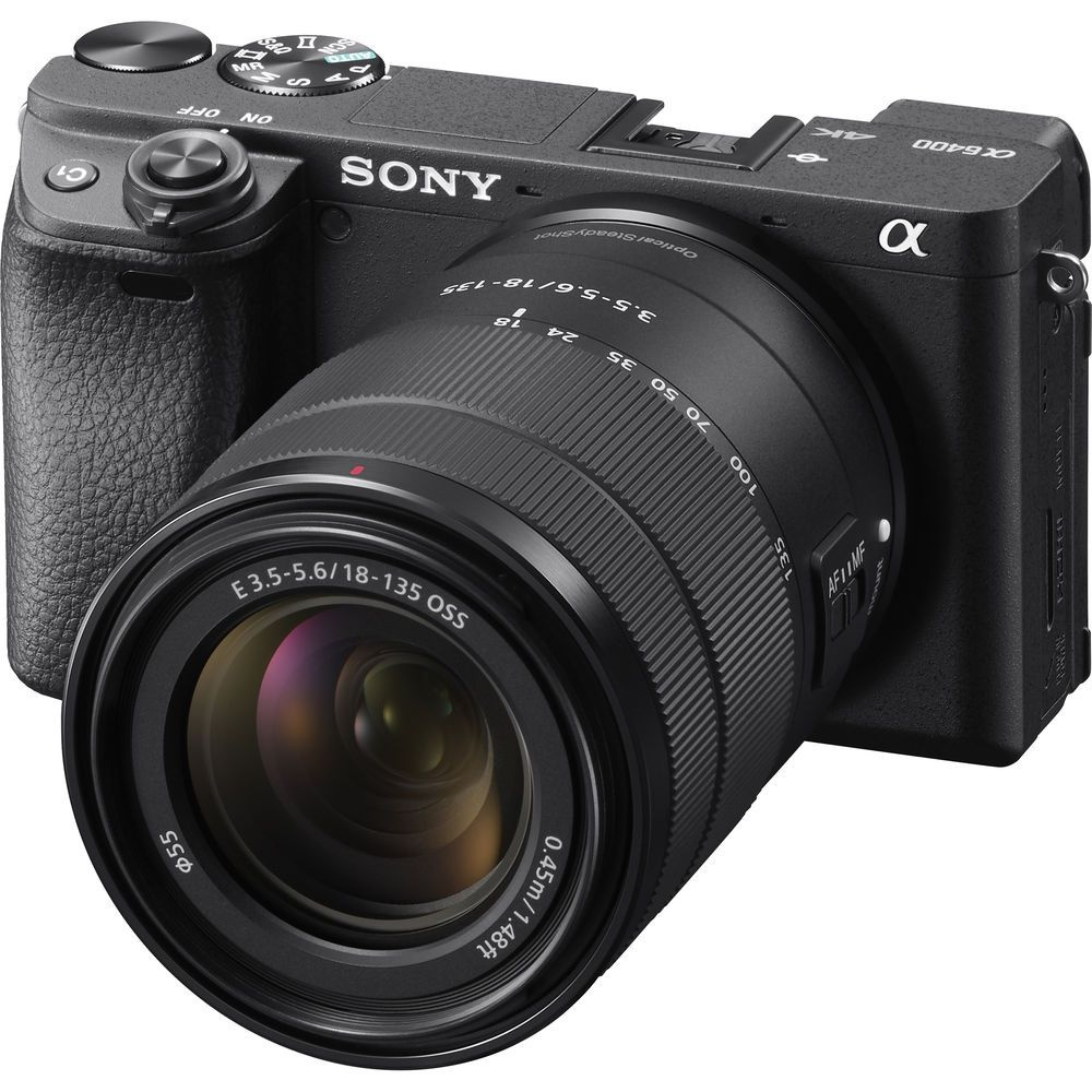 Беззеркальный фотоаппарат Sony a6400 Kit 18-135mm, черный #1