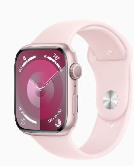 Apple Умные часы Смарт-часы Apple Watch Series 9 GPS 45mm Pink Aluminium Case with Light Pink Sport Band #1