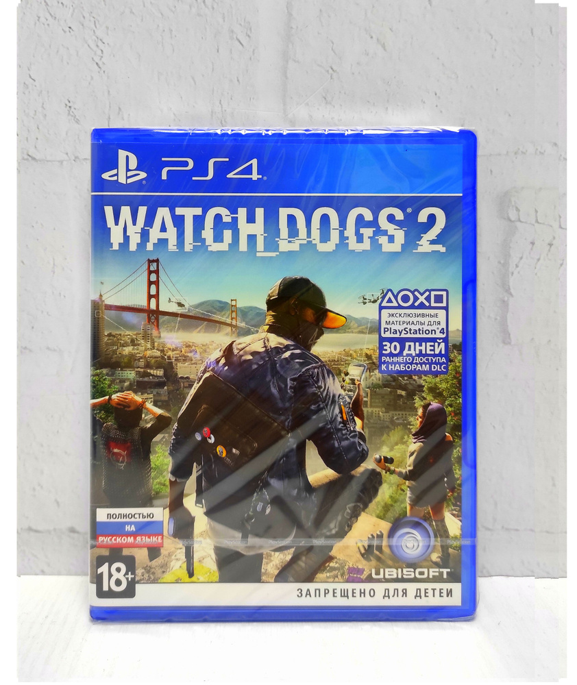 Watch Dogs 2 Полностью на русском Видеоигра на диске PS4 / PS5. Товар уцененный  #1