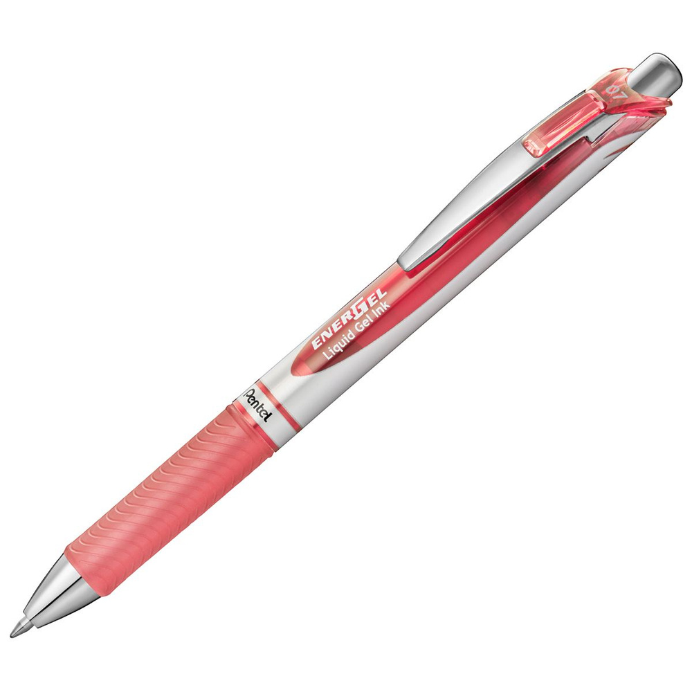 Ручка гелевая PENTEL ENERGEL BL77-P3X CORAL PINK коралловые чернила #1