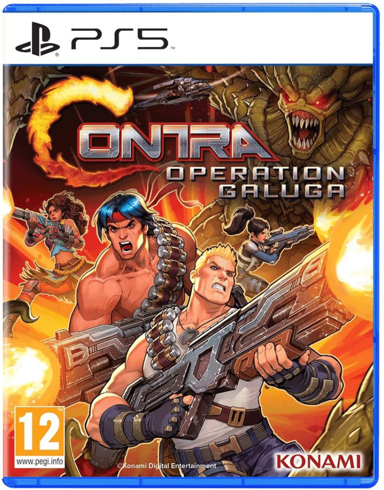 Игра Contra: Operation Galuga (PS5) (PlayStation 5, Русские субтитры) #1