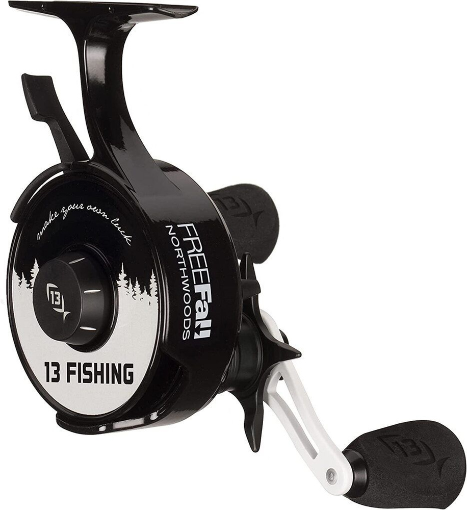 Катушка 13 Fishing FreeFall Carbon Inline Ice Fishing Reel Northwoods Edition LH #1