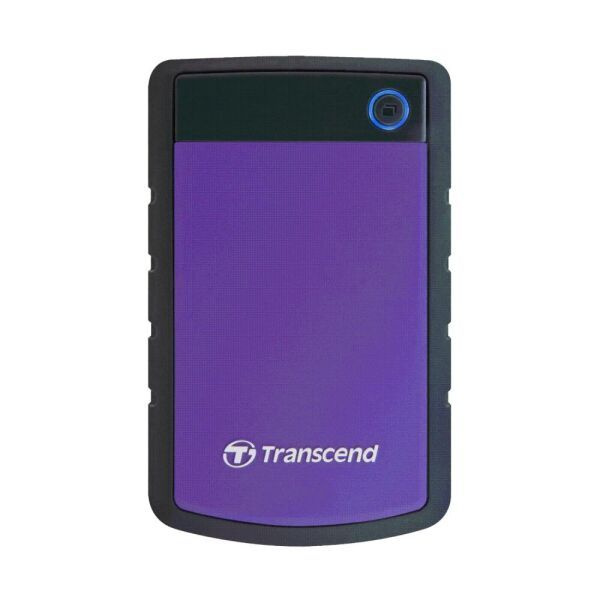 Transcend 1 ТБ Внешний жесткий диск (TS1TSJ25H3P), фиолетовый, черный  #1