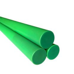 Стержень полиэтилен сверхвысокомолекулярный РЕ-1000 зеленый диаметр 40мм длина 100 мм.  #1