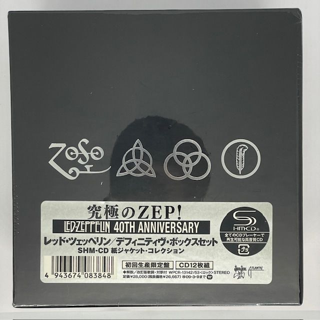 Музыкальные диски Led Zeppelin - 40th Anniversary - Definitive Collection Of Mini-LP CDs (12 SHMCD, JAPAN) #1