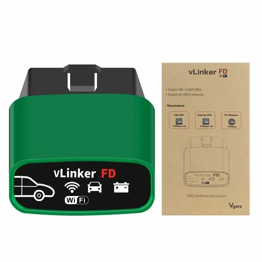 Автосканер диагностический WiFi VGate vLinkerFD V2,2 #1