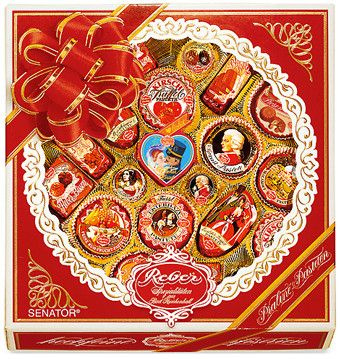 Reber Mozart Senator 830г подарочный набор шоколадных конфет #1