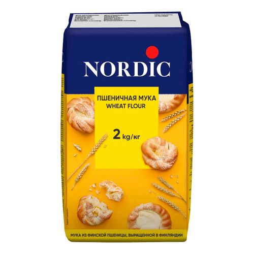 Мука Nordic пшеничная 2 кг #1