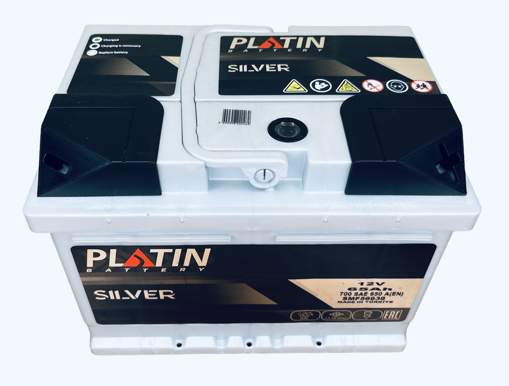 Аккумулятор автомобильный Platin Silver 65 Ач 650 A о.п. низкий SMF L2B 242х175х175  #1