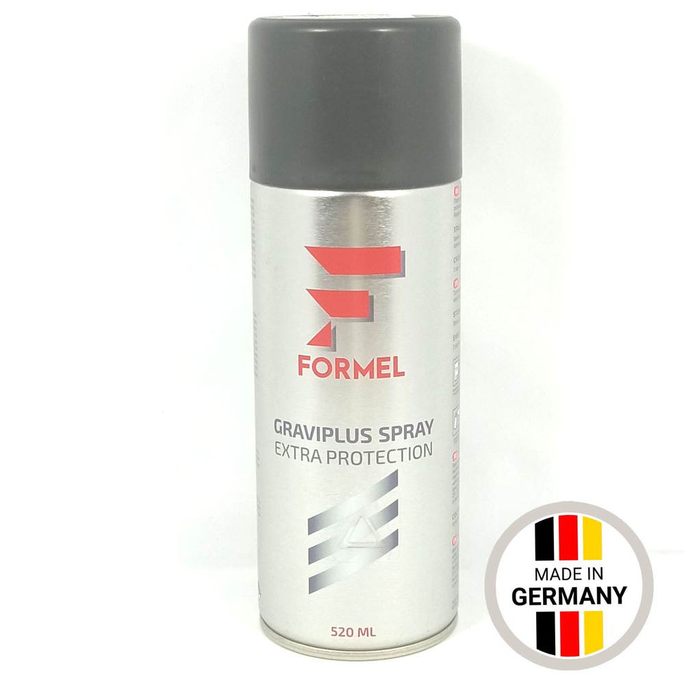 Антигравийное покрытие FORMEL GRAVIPLUS EXTRA PROTECTION серое аэрозоль 520 мл  #1