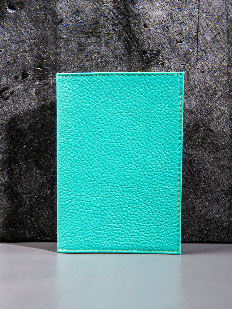 Обложка на паспорт WEYAL из натуральной кожи, мятный цвет, классическая модель  #1