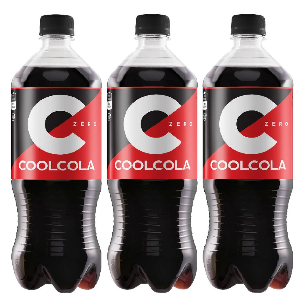 Напиток газированный Cool Cola Zero, 3 шт по 1 л #1
