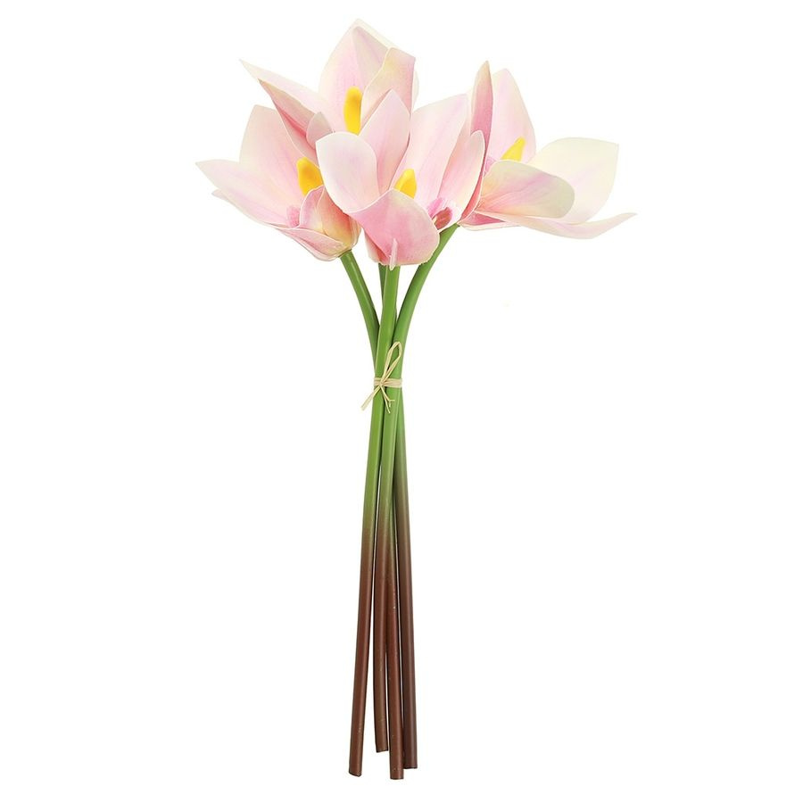 Цветок "Орхидея" цвет - розовый, 26 см #1