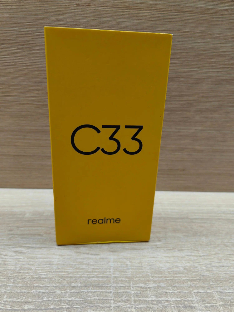 realme Смартфон С33 RMX3624 уценка Ростест (EAC) 4/128 ГБ, золотой #1