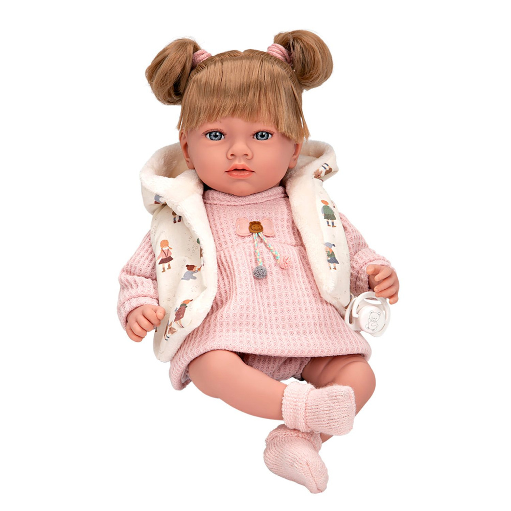 Кукла реборн 40 см Испания ARIAS, мягкая с виниловыми, силиконовыми конечностями, реалистичная, младенец, #1