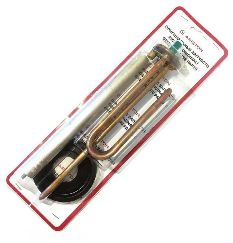 Запчасть для водонагревателя Нагревательный элемент 1500W 230V Ariston (анод) (65111790+65180342-RU) #1