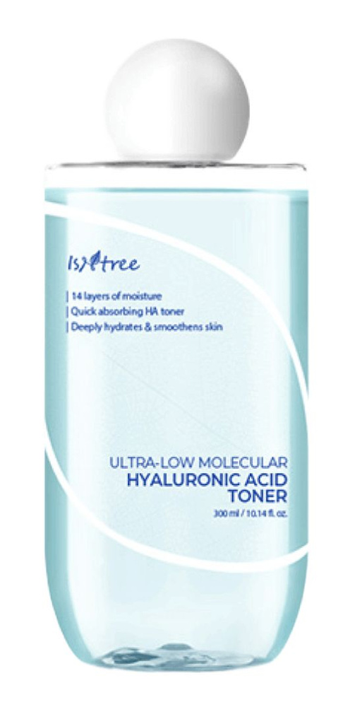 ISNTREE Низкомолекулярный гиалуроновый тонер Ultra-Low Molecular Hyaluronic Acid Toner, 300 мл  #1