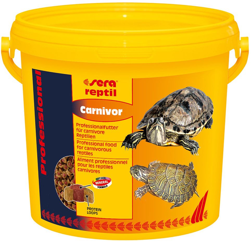 Sera корм для рептилий Reptil Professional Carnivor, ведро, 3.8 л, 1 кг #1