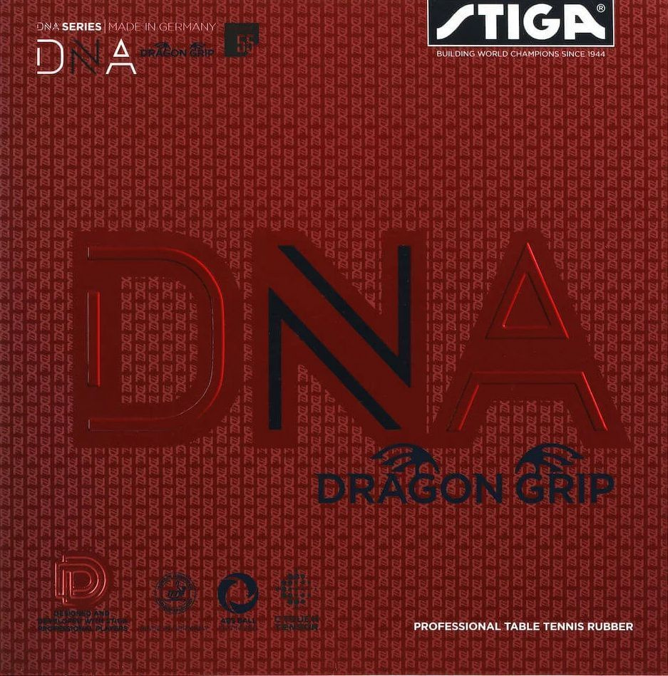 Накладка STIGA DNA Dragon Grip (Красная) #1