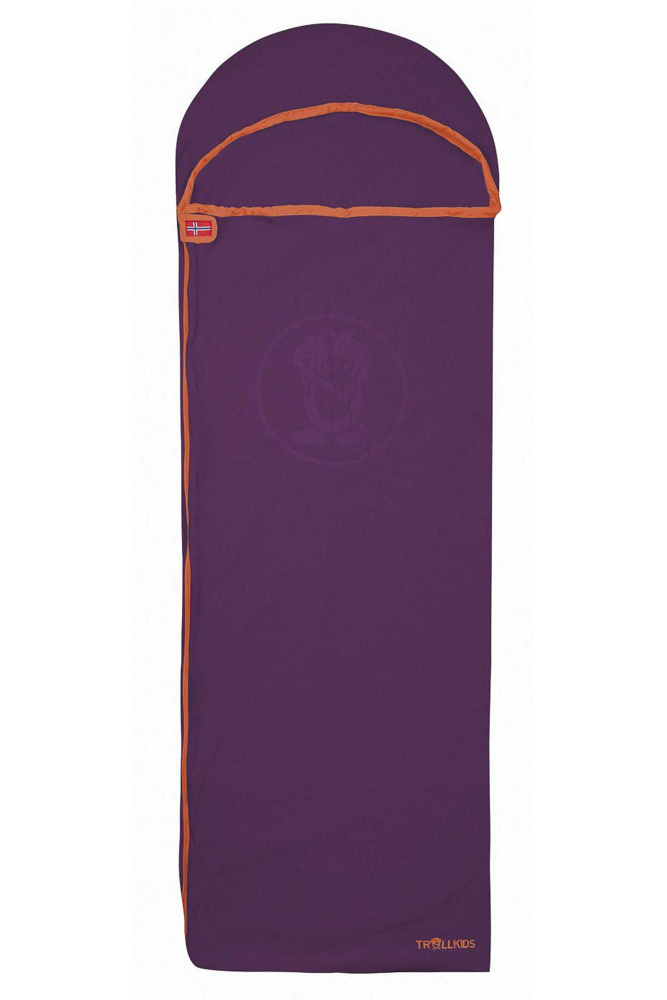 Вкладыш В Спальник Trollkids Fleece Sleeping Bag Mulberry/Peach (Б/Р) #1