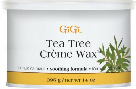 GiGi Воск для депиляции кремообразный с маслом чайного дерева Tea Tree Creme Wax, 396 гр.  #1