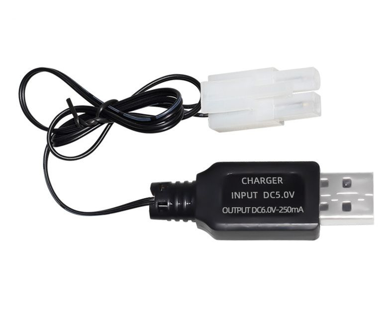 Зарядное устройство для радиоуправляемых игрушек USB 6.0V разъем KET  #1