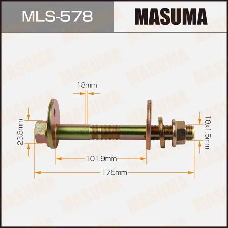 MLS-578 Болт эксцентрик TOYOTA/LEXUS 07- рег. сход-развала. #1