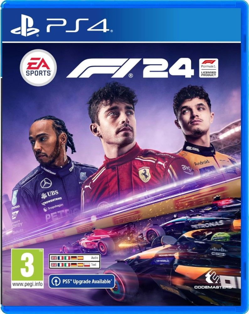 Игра EA Sports F1 24 (PlayStation 4, PlayStation 5, Английская версия) #1