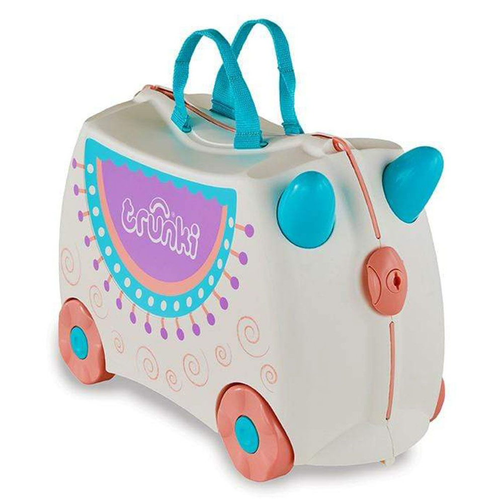 Чемодан trunki Lama Lola TRU-0356, ручная кладь, 46х31х21 см, 1.7 кг, белый  #1