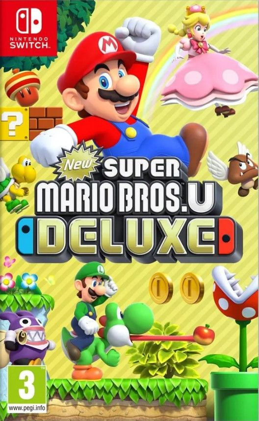 Игра New Super Mario Bros. U Deluxe (Nintendo Switch, Русские субтитры) #1