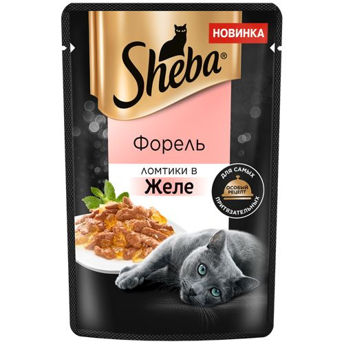 Sheba д/кош Ломтики Форель/Желе 75 гр х 28 шт. #1