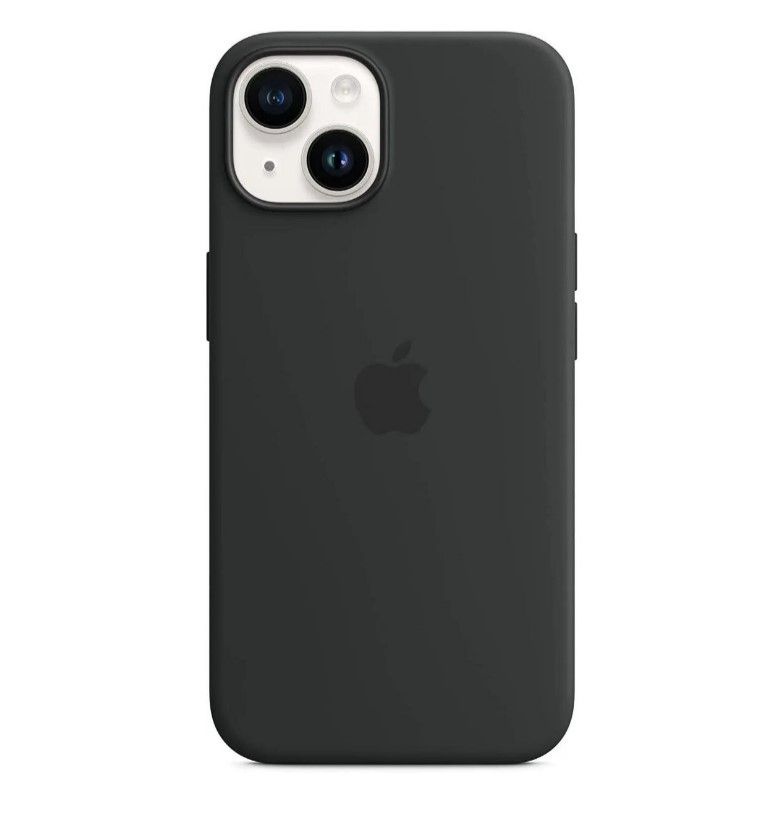 Чехол силиконовый для Apple iPhone 14 Silicon Case Midnight (MPRU3ZM/A) #1