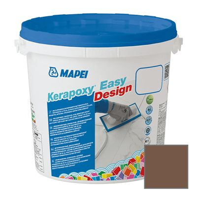 Mapei KERAPOXY EASY DESIGN Эпоксидная затирка 0144 CHOCOLATE 3 кг. #1