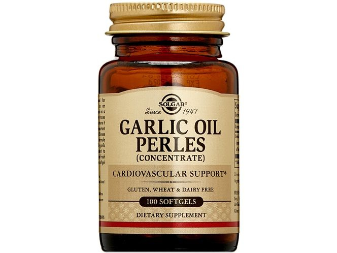 Чесночное масло Solgar Garlic Oil Perles #1