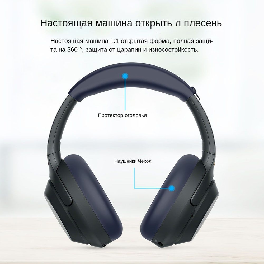 Мягкие силиконовые амбушюры, чехол для Sony ULT WEAR WH-ULT900N/WH-1000XM3/XM4  #1