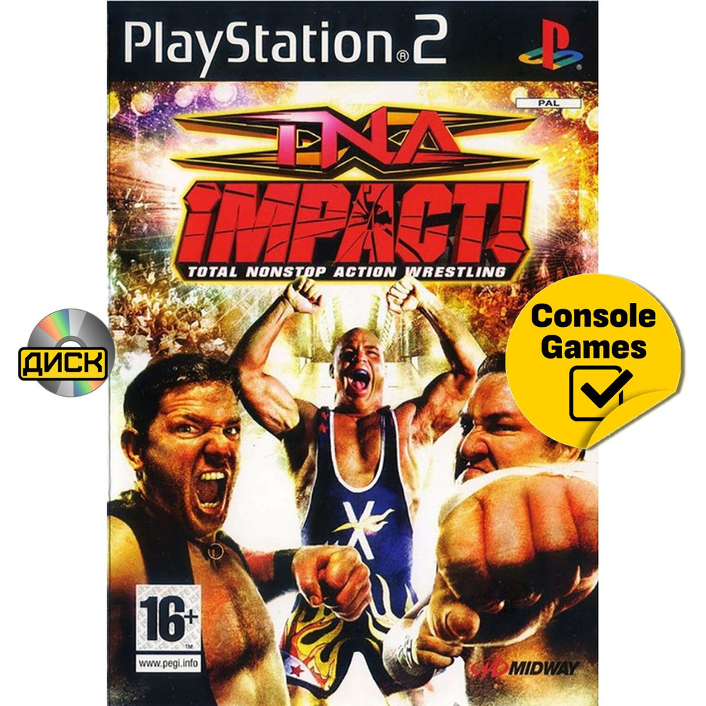 PS2 TNA Impact (Total Nonstop Action Wrestling) (английская версия) (PAL). Товар уцененный  #1