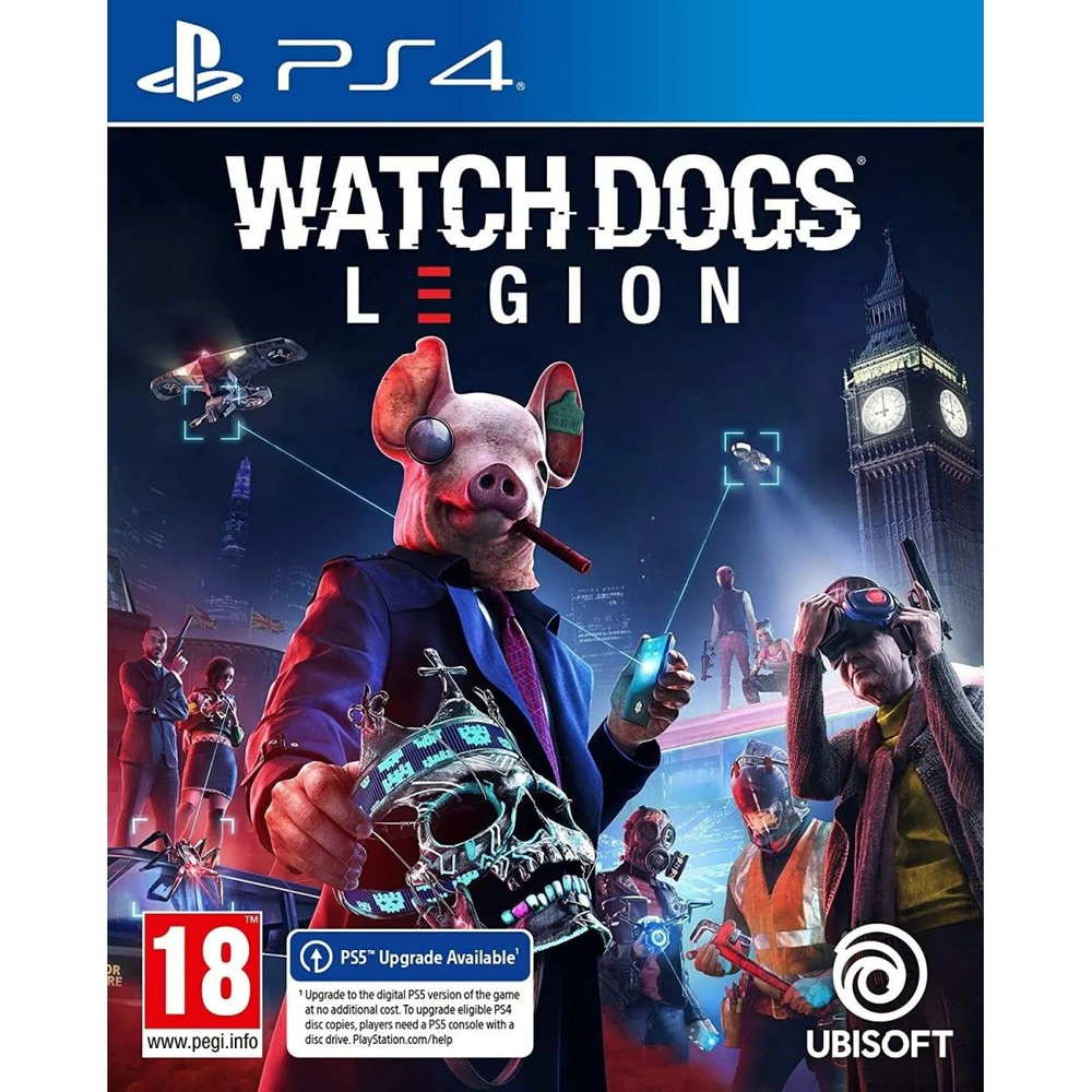 Игра Watch Dogs: Legion (PlayStation 4, PlayStation 5, Русская версия) #1