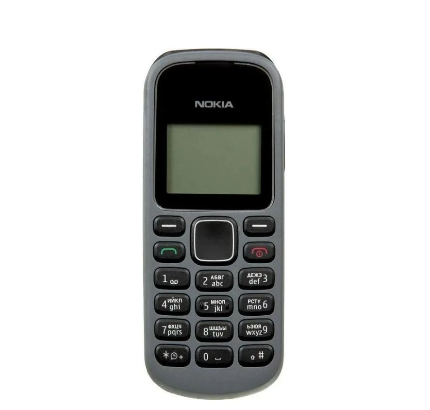 Nokia Мобильный телефон Кнопочный мобильный телефон Nokia 1280, серый  #1