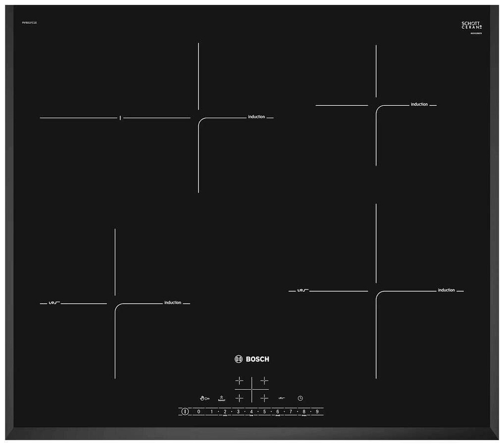 Встраиваемая электрическая варочная панель Bosch PIF651FC1E #1